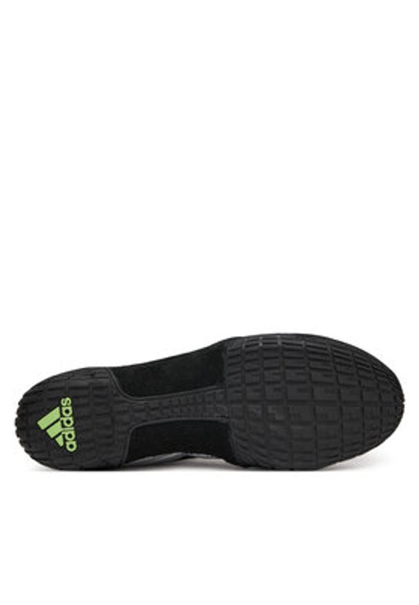 Adidas - adidas Buty bokserskie Speedex Wrestling Boots JQ4981 Czarny. Kolor: czarny. Materiał: materiał