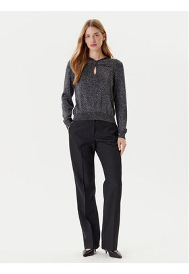 United Colors of Benetton - United Colors Of Benetton Sweter 1194D10C4 Szary Regular Fit. Kolor: szary. Materiał: bawełna