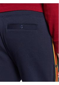 Polo Ralph Lauren Spodnie dresowe 710878906 Granatowy Regular Fit. Kolor: niebieski. Materiał: bawełna, dresówka #5