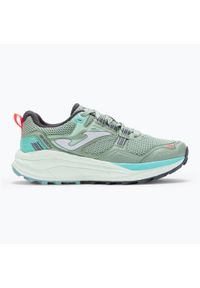Buty do biegania damskie Joma Shock. Zapięcie: sznurówki. Kolor: zielony. Materiał: tkanina, materiał. Szerokość cholewki: normalna