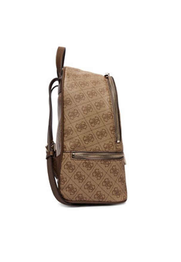 Guess Plecak Follie Travel TWLB96 76032 Beżowy. Kolor: beżowy. Materiał: skóra
