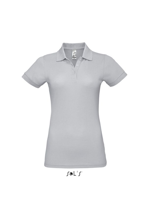 SOL'S - Damska koszulka polo Sol's Prime. Typ kołnierza: polo. Kolor: wielokolorowy, niebieski, szary. Styl: elegancki