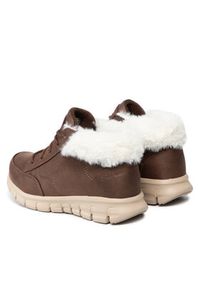 skechers - Skechers Sneakersy Warm Seeker 167258/CHOC Brązowy. Kolor: brązowy. Materiał: materiał #7