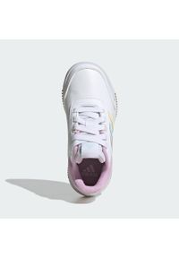 Adidas - Tensaur Sport Training Lace Shoes. Kolor: różowy, biały, zielony, wielokolorowy. Materiał: materiał. Sport: turystyka piesza