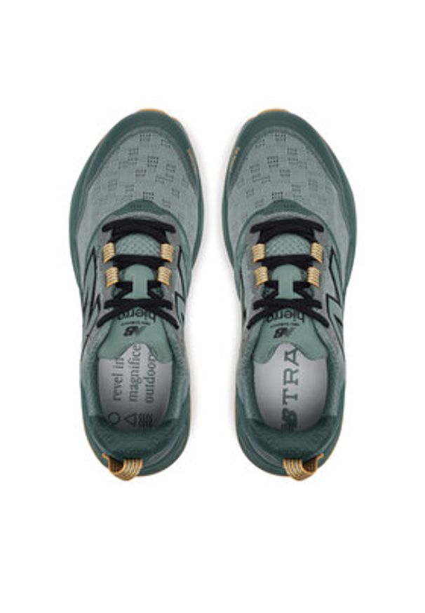 New Balance Buty do biegania Hierro MTHIERO9 Zielony. Kolor: zielony. Materiał: materiał