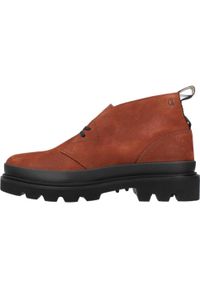 Clarks - Buty CLARKS BADELL DB Brązowy. Kolor: brązowy. Materiał: tkanina, skóra. Sport: turystyka piesza