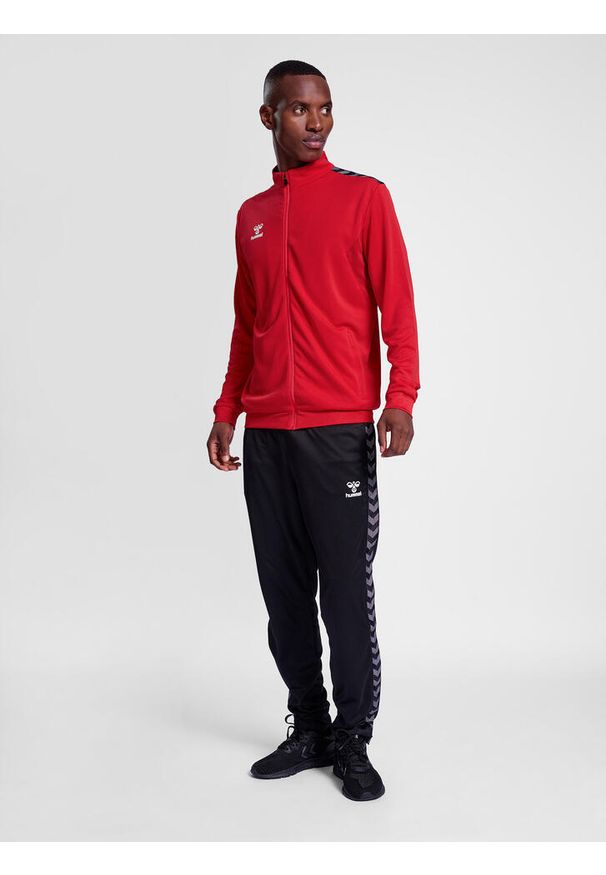 Bluza sportowa męska Hummel Authentic Poly Zip Jacket. Kolor: czerwony, różowy, wielokolorowy