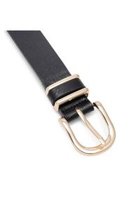 Jenny - JENNY Pasek Damski 4W2-006-AW23 Czarny. Kolor: czarny