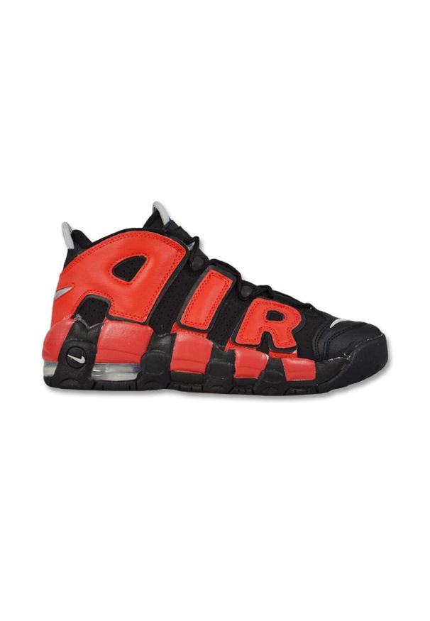 Buty Sportowe Męskie Nike Air More Uptempo. Kolor: czerwony, wielokolorowy, czarny