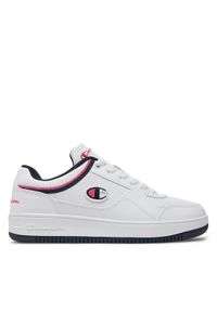 Champion Sneakersy Rebound Low Low Cut Shoe S11469-CHA-WW011 Biały. Kolor: biały. Materiał: skóra