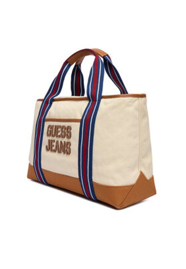 Guess Jeans Torba M5BZ92 WL970 Écru. Materiał: bawełna