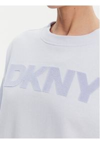 DKNY Bluza DP5T1140 Błękitny Regular Fit. Kolor: niebieski. Materiał: bawełna #4