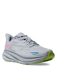 HOKA - Hoka Buty do biegania Clifton 9 1127896 Szary. Kolor: szary. Materiał: materiał #6