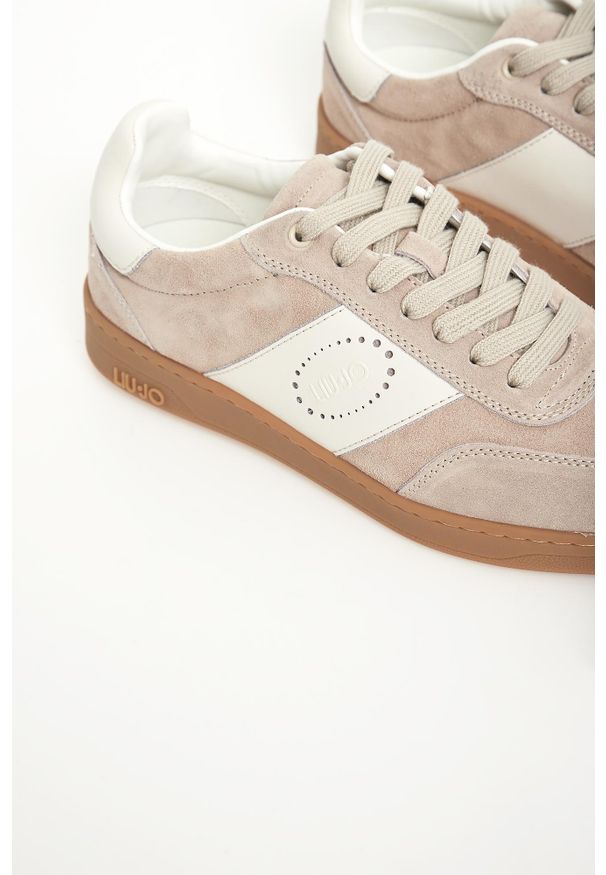 Liu Jo - Sneakersy męskie zamszowe LIU JO. Materiał: zamsz