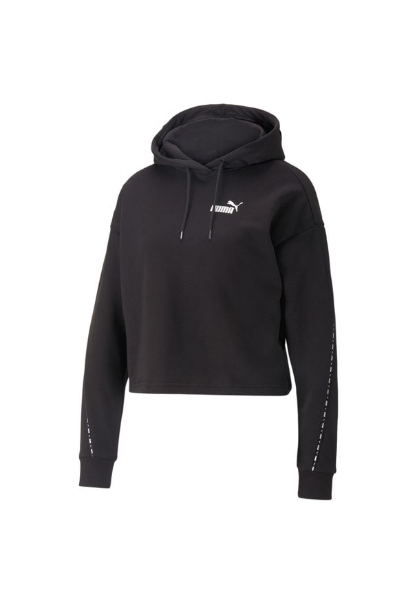Bluza Sportowa Damska Puma Power Tape Tr. Kolor: czarny. Materiał: polar. Sezon: zima