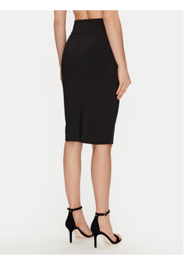 Rinascimento Spódnica ołówkowa CFC0122808003 Czarny Slim Fit. Kolor: czarny. Materiał: syntetyk