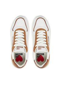 Love Moschino - LOVE MOSCHINO Sneakersy JA15515G0MIAO10B Biały. Kolor: biały. Materiał: skóra #6