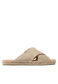 Castañer Espadryle Palmera/032 021775-3004 Beżowy. Kolor: beżowy. Materiał: materiał #1