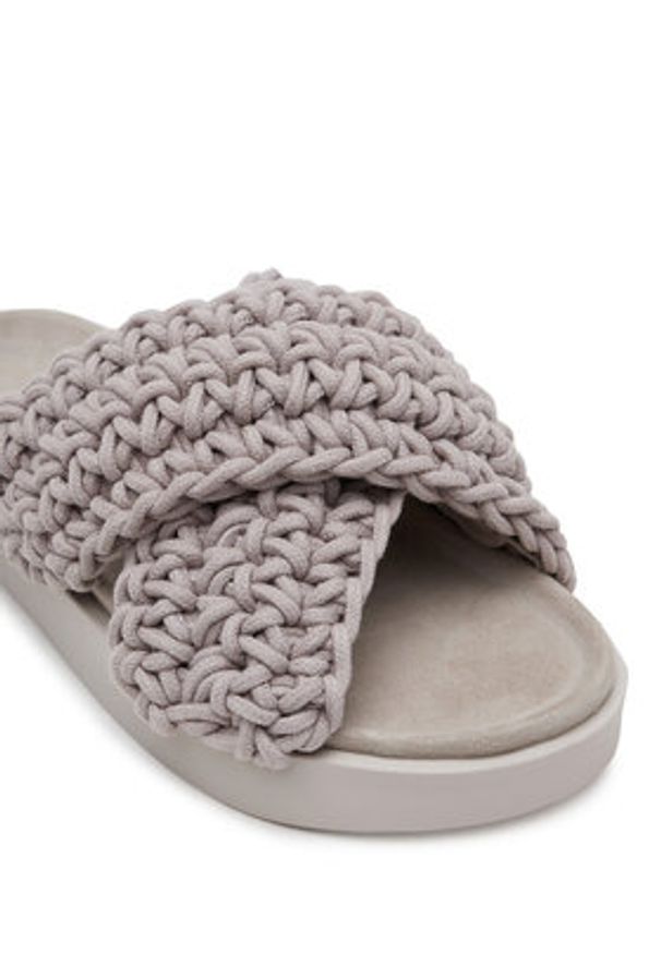 Inuikii Klapki Woven Stones 70104-105 202 Szary. Kolor: szary. Materiał: materiał