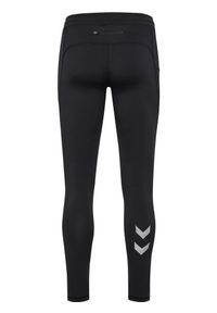 Legginsy sportowe do biegania jogging Hummel Run Tight. Kolor: czarny. Sport: bieganie