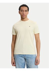 Calvin Klein Jeans T-Shirt Classic Monogram LV04RD254G Écru Regular Fit. Materiał: bawełna #1