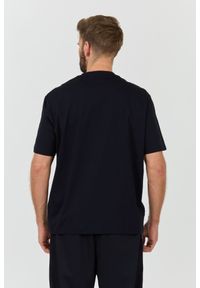 Armani Exchange - ARMANI EXCHANGE Granatowy męski t-shirt, Rozmiar L. Kolor: niebieski #6