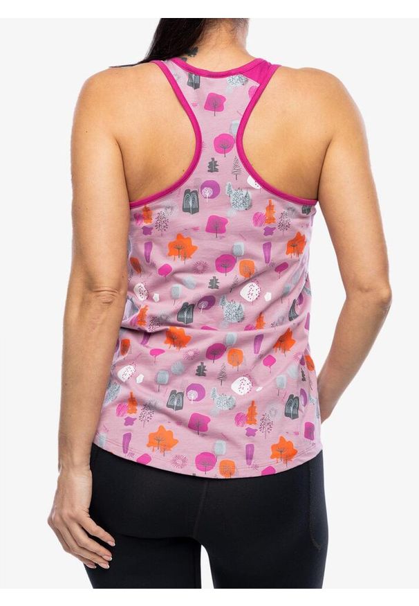 LA SPORTIVA - Top wspinaczkowy damski La Sportiva Botanic Tank. Kolor: różowy