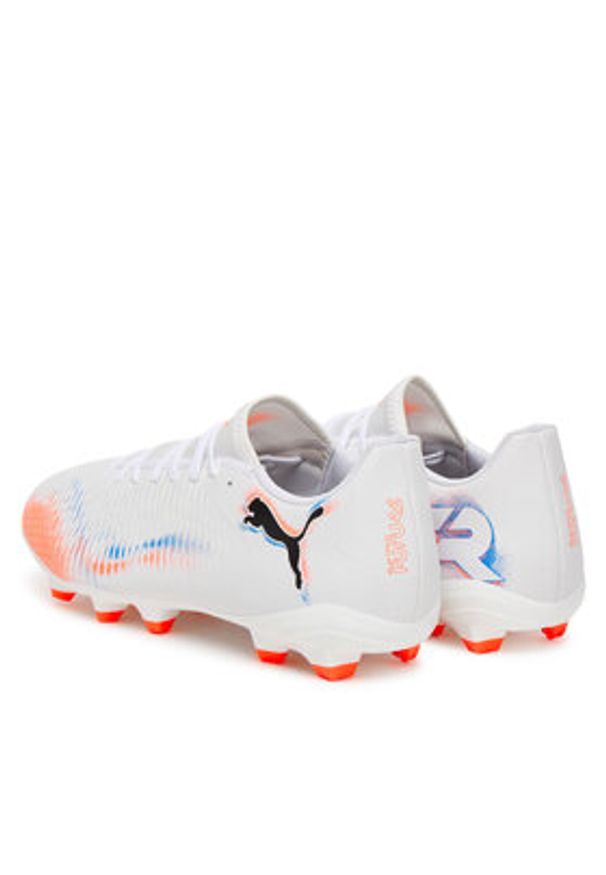 Puma Buty do piłki nożnej Future 8 Play Fg/Ag 108602 01 Biały. Kolor: biały. Materiał: materiał, syntetyk