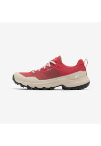 quechua - Buty turystyczne damskie MH500 Light. Kolor: czerwony, wielokolorowy, różowy. Materiał: materiał, kauczuk