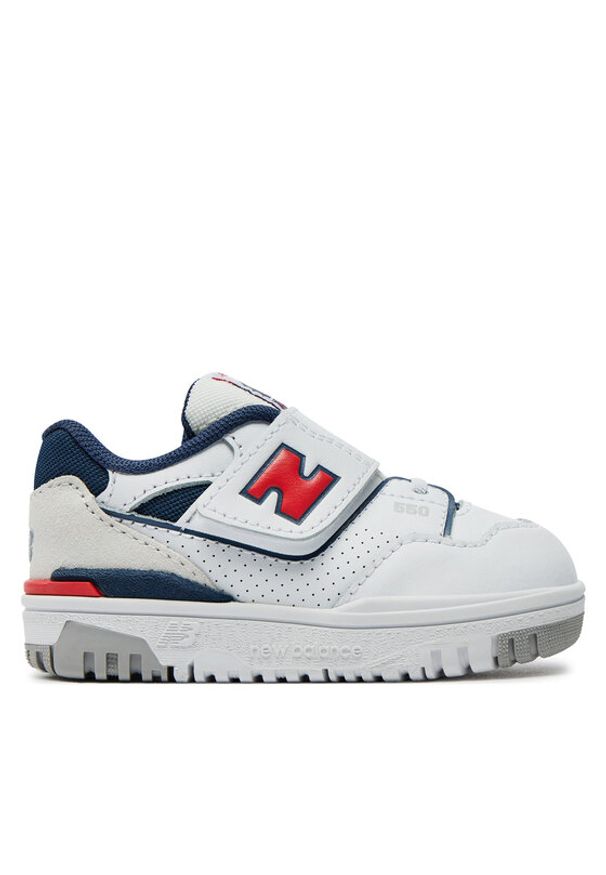 New Balance Sneakersy 550 V1 IHB550ED Biały. Kolor: biały. Materiał: skóra