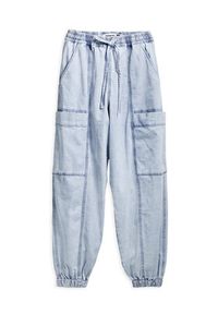 Desigual Jeansy Georgia 25SWDD42 Niebieski Loose Fit. Kolor: niebieski