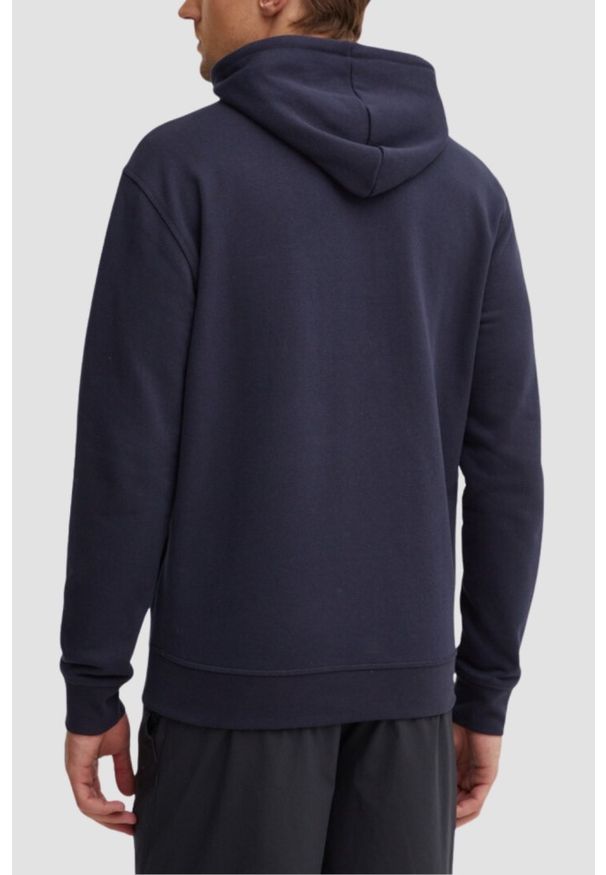 Guess - GUESS Granatowa bluza męska Aldwin, Rozmiar L. Typ kołnierza: kaptur. Kolor: niebieski