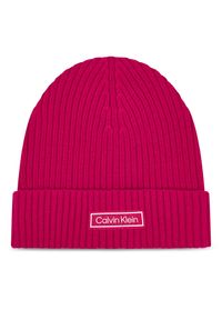 Czapka Calvin Klein. Kolor: różowy