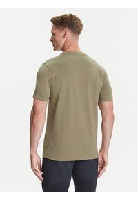 BOSS T-Shirt Thompson 01 Zielony Regular Fit. Kolor: zielony. Materiał: bawełna #4