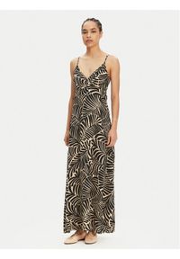 only - ONLY Sukienka letnia Nova 15317840 Czarny Regular Fit. Kolor: czarny. Materiał: wiskoza. Sezon: lato #1