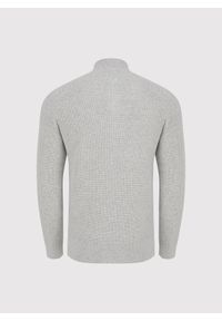 Pako Lorente - PAKO LORENTE- Szary sweter z rozpinaną stójką. Okazja: na co dzień. Typ kołnierza: kołnierzyk stójkowy. Kolor: szary. Materiał: wełna, bawełna. Sezon: jesień. Styl: casual #3