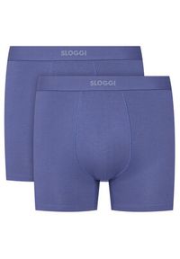Sloggi Komplet bokserek 10222372 Niebieski. Kolor: niebieski. Materiał: bawełna #6