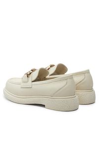 Patrizia Pepe Loafersy PJ282.02 Écru. Materiał: skóra