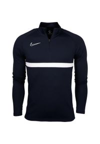 Bluza sportowa męska Nike Dri-FIT Academy. Kolor: niebieski. Technologia: Dri-Fit (Nike). Styl: sportowy