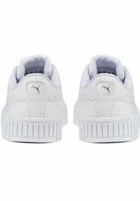 Puma - Dziecięce sneakersy Carina 2.0 PUMA White Silver Gray. Kolor: biały, wielokolorowy, szary. Sezon: lato