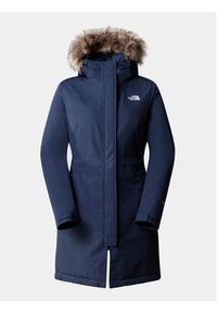 The North Face Parka Zaneck NF0A4M8Y Granatowy Regular Fit. Kolor: niebieski. Materiał: syntetyk