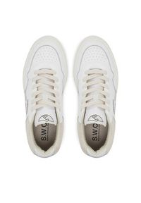 S.W.C Stepney Workers Club Sneakersy Pearl YA20500 Biały. Kolor: biały. Materiał: skóra