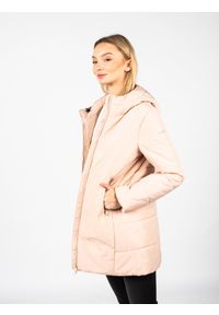 Geox Kurtka "Myria" | W2620H T2506 | Kobieta | Różowy. Okazja: na co dzień. Typ kołnierza: kaptur. Kolor: różowy. Materiał: poliester. Styl: casual #5