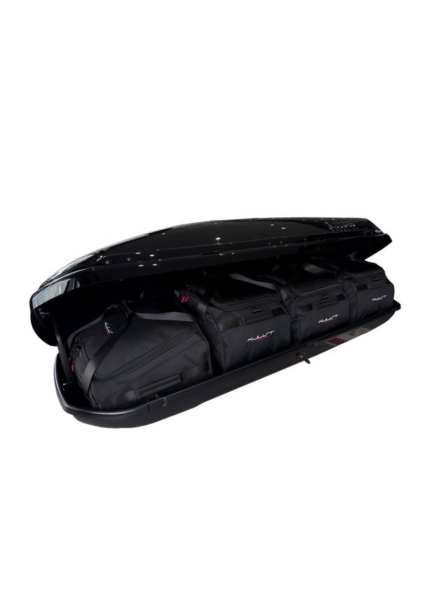 KJUST - Torby Do Boksu Dachowego Mini 82732223388 320L 4Szt Kjust. Kolor: czarny