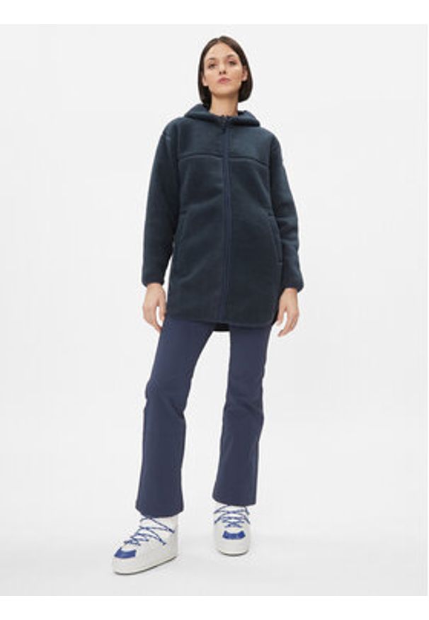 Helly Hansen Polar Maud Pile 53815 Granatowy Relaxed Fit. Kolor: niebieski. Materiał: syntetyk
