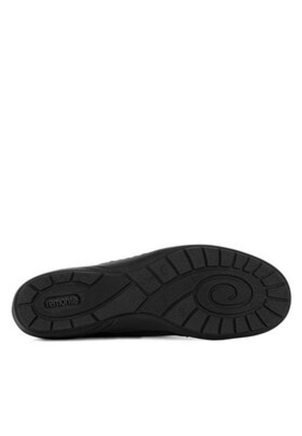 Remonte Półbuty R7600-04 Czarny. Kolor: czarny. Materiał: skóra