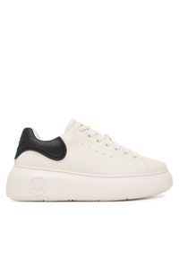 Sneakersy Armani Exchange. Kolor: biały
