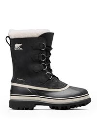 sorel - Buty trekkingowe damskie Sorel Caribou. Kolor: czarny