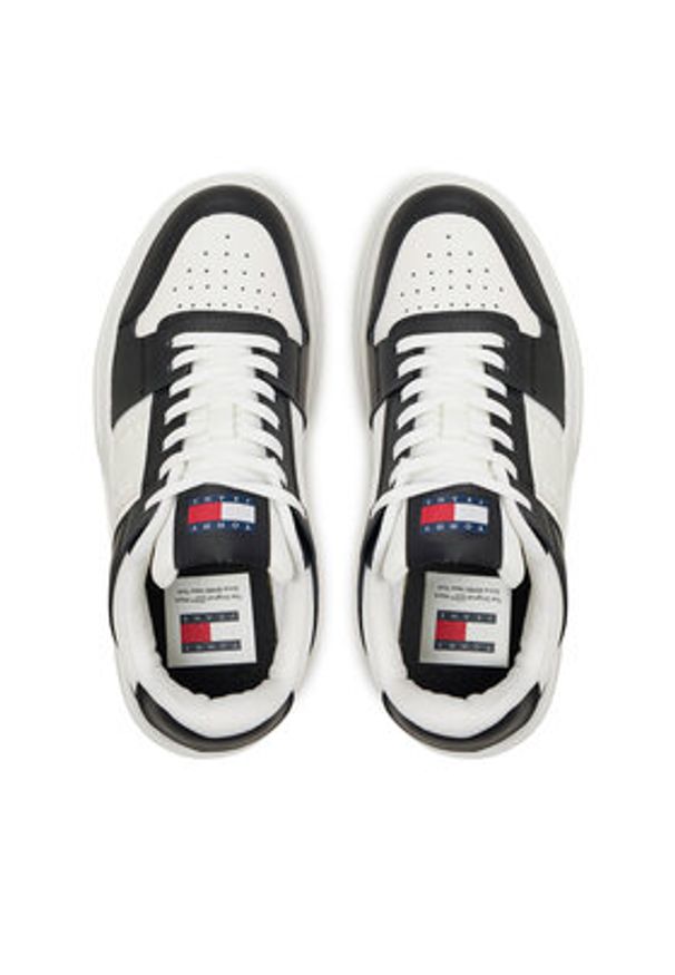 Tommy Jeans Sneakersy Brooklyn EN0EN02615 Czarny. Kolor: czarny. Materiał: skóra