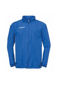UHLSPORT - Dziecięca kurtka wodoodporna Uhlsport Score. Kolor: niebieski, biały, wielokolorowy. Materiał: materiał. Sport: piłka nożna